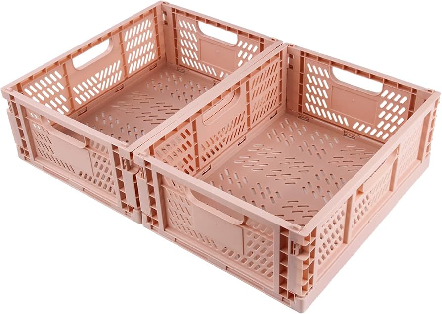 Nested Plastic Crates