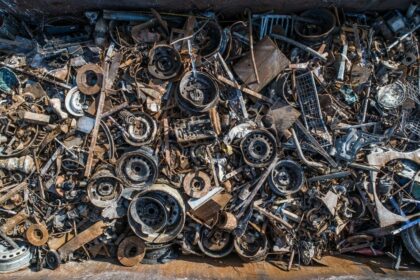recycling junk car