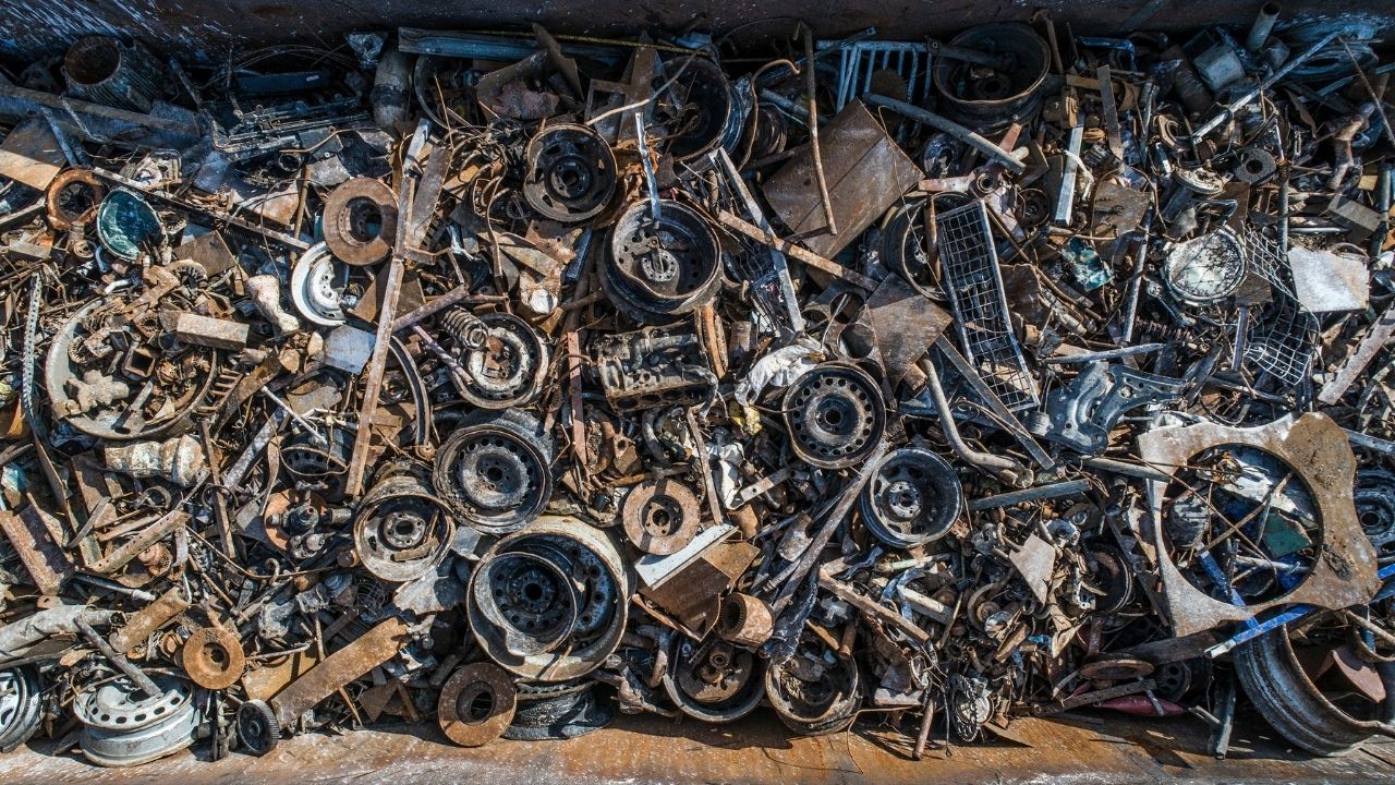 recycling junk car